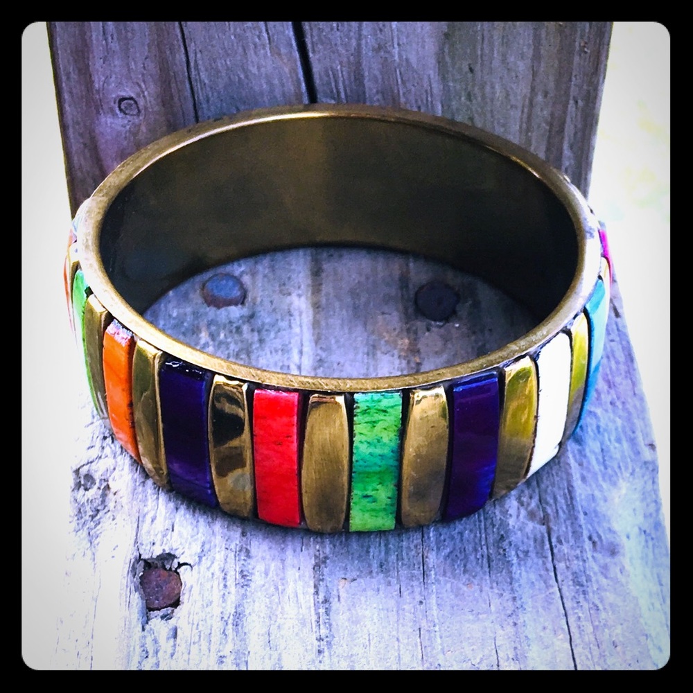 Host Pick Vibrant Multi-Colored Bangle - image 1